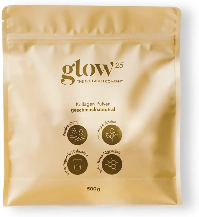 Fitness Focus Produkte Glow15 Kollagen Pulver