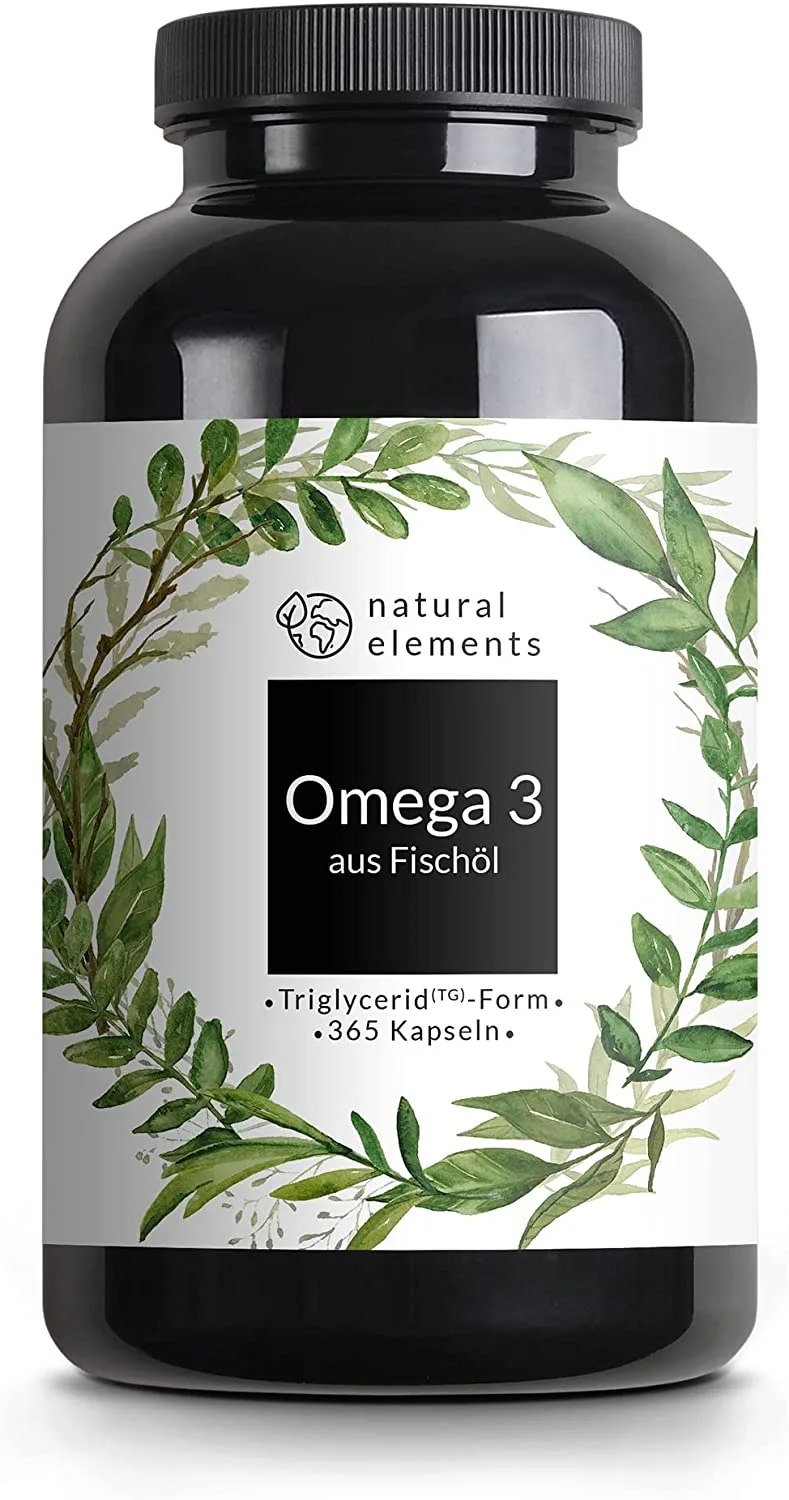 Fitness Focus_Produkte Omega-3 Kapseln von Natural Elements