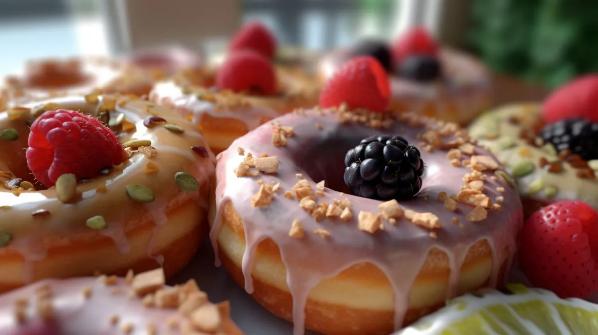 Fitness Focus Rezept gesunde Donuts ohne Zucker mit Porteinpulver