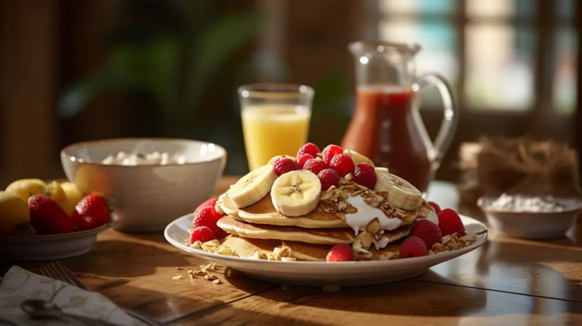 Fitness Focus Rezept Gesunde Pancakes aus Bananen und Haferflocken