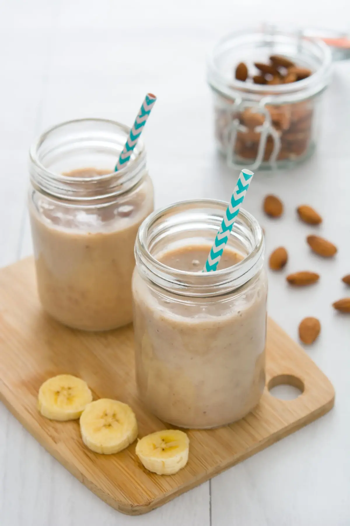 Fitness Focus Rezept Proteinreicher Erdnussbutter-Smoothie