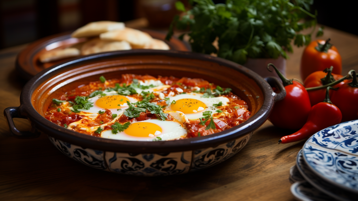 Fitness Focus Rezept Shakshuka mit Vollkornbrot